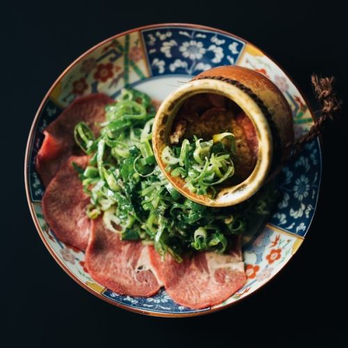 牛と豚のネギタン盛り