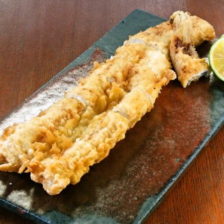 [Miyagi] Conger eel tempura