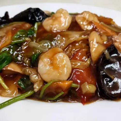 五目あんかけ焼きそば