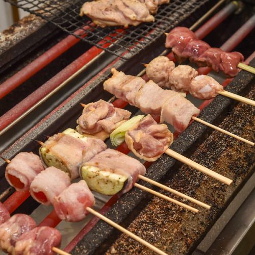 博多地鶏を使用した焼鳥♪