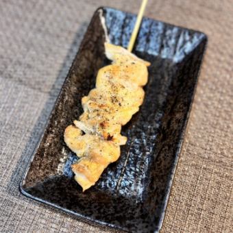 Grilled pork belly skewers with Japanese pepper (1 skewer)