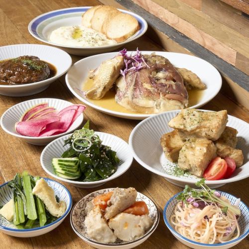 【貸切・ご宴会に◎】ワインボトル付きインディゴコース