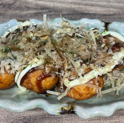 【오사카】튀김 타코야키