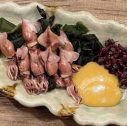 ホタルイカ～酢みそ～