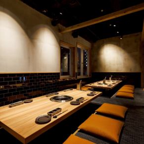 団体様用掘り炬燵【高槻/高槻市/焼肉/高槻駅/高槻駅/食べ飲み放題/高槻市駅/高槻市駅居酒屋/ランチ/高槻 焼肉/食べ放題/牛角/あたぼうや/女子会/送別会/歓迎会】