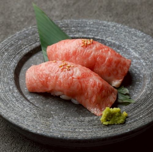 神戸牛　肉寿司