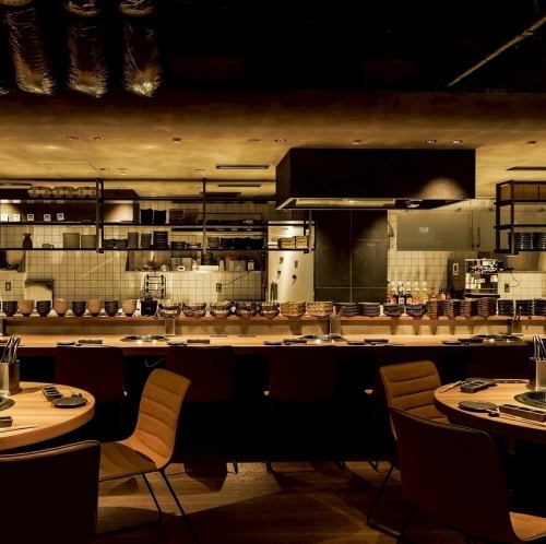 ライブ感がある店内