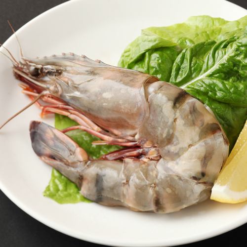 Grilled shrimp with salt (2 bottles)