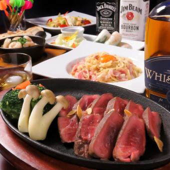 [Popular menu items available◎] Full-volume GOLAZO course with 120 minutes of all-you-can-drink 5,000 yen (tax included)