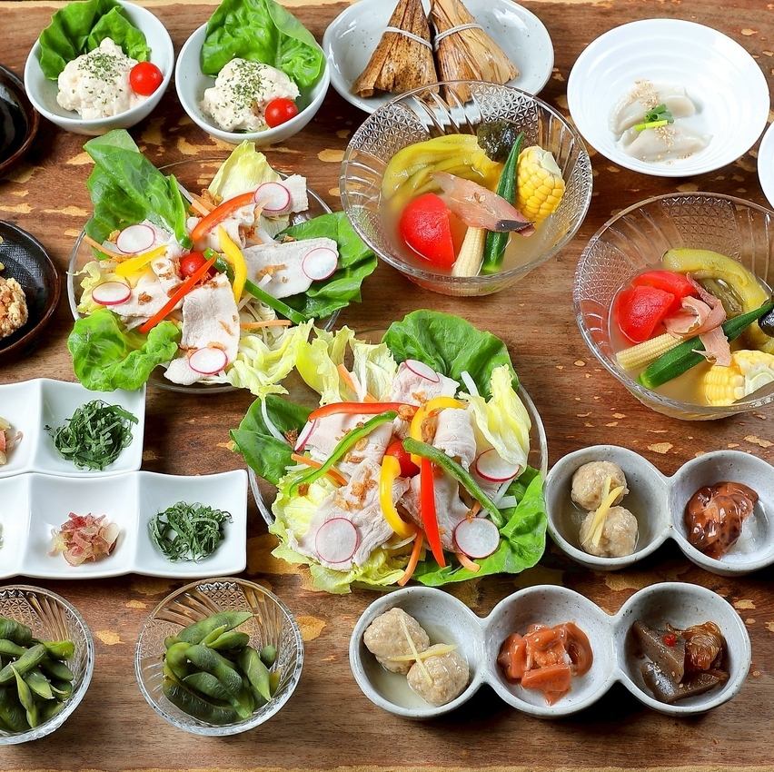 4980円で飲み放題付きの冷しゃぶコースをご用意しております！