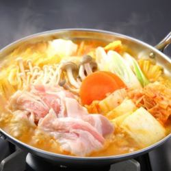 돼지 찌개 냄비(1인분)