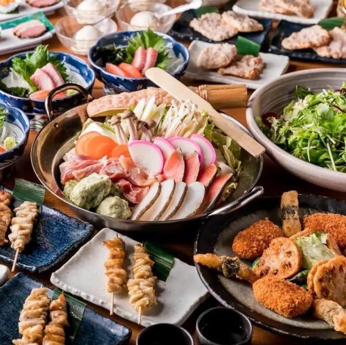 [3,256 yen → 3,000 yen◇Recommended for various banquets!Easy course that you can use now at a great value◇]