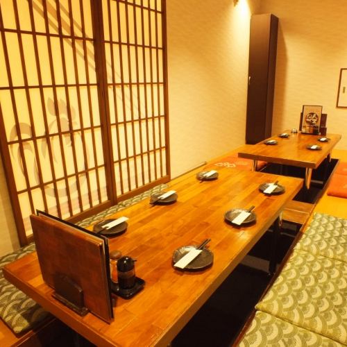 個室は最大16名様までOK