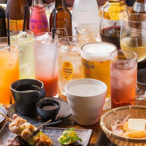 飲み放題は時間無制限！!