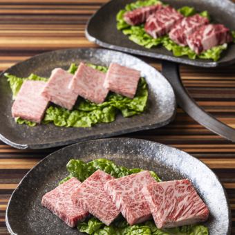 【Aコース】厳選された黒毛和牛ロースやバラを堪能！海鮮チヂミや冷麺も揃った満足プラン