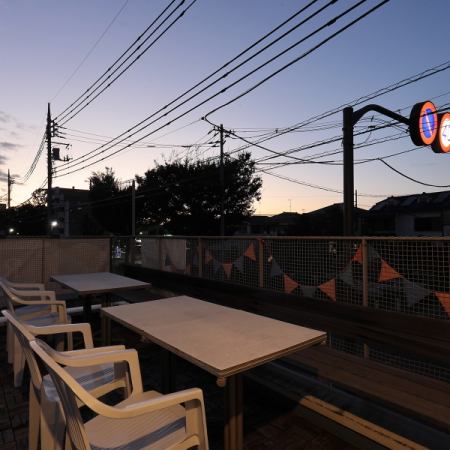 テラス席/テラス席はペット同伴OK！