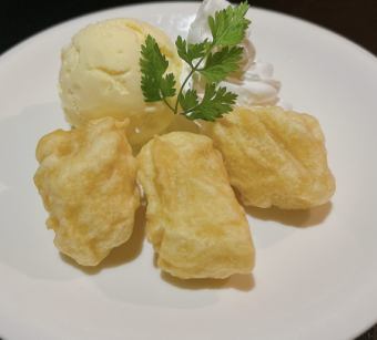 あったかさつまいもとバニラアイス