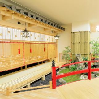 片原町商店街沿いにある個室×くずし割烹。上質な空間で宴会を。