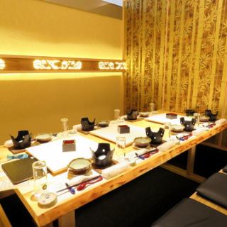 人数に合わせた個室をご用意します！