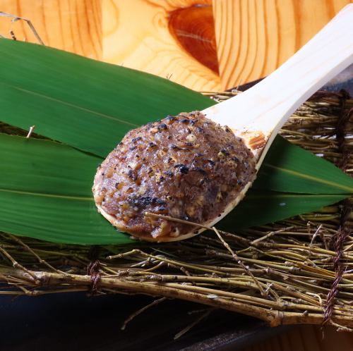 Enjoy it with soba miso, a traditional Japanese seasoning.