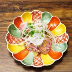 【おすすめ】宮崎赤鶏皮ぽん酢