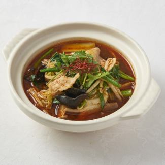 土鍋麻辣スープ麺