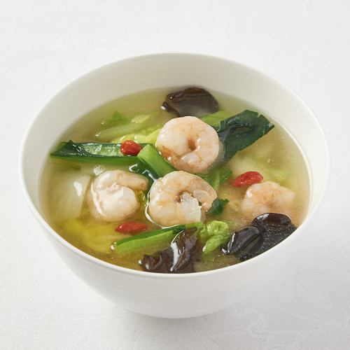 Shrimp Ankake Soup Noodles