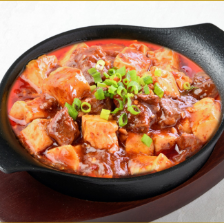 北海道産牛すじ麻婆豆腐