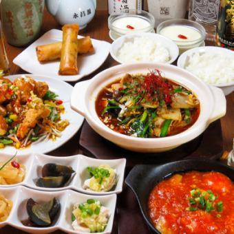【料理堪能コース】【お料理のみ全6品】◆3000円　　※前日までに要予約