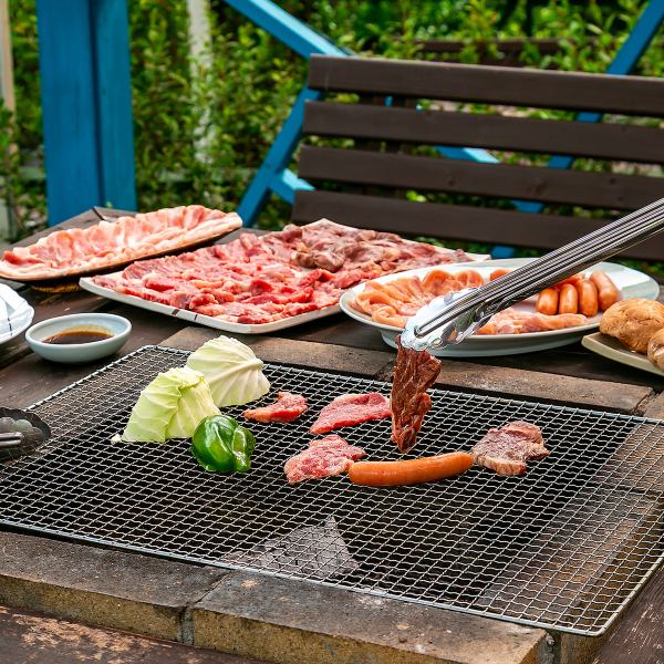【鮮度抜群！】当日仕入れの絶品BBQが3,500円(税込)♪