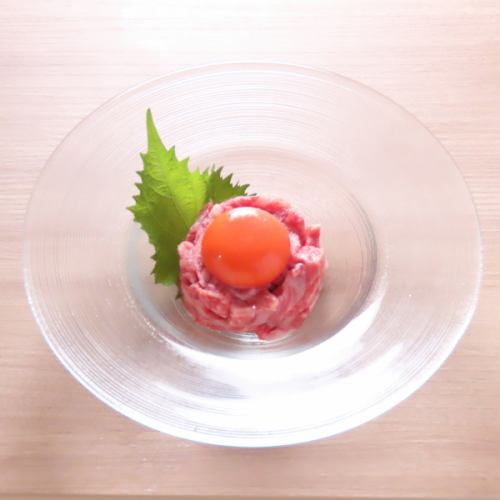 つるうし特製生ユッケ