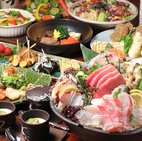 自慢の鮮魚は毎日直送!★「魚河岸直送特別一品プレゼント」