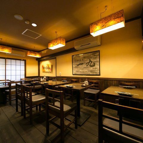 宴会に◎個室~50名様 宴会最大80名様。1階席は連日賑わいを♪
