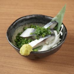 炙りしめ鯖ねぎまみれ