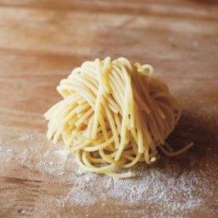 Chewy fresh pasta