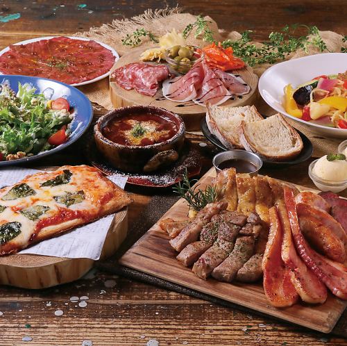 풍부한 코스 요리