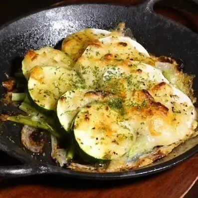 새끼와 호박 치즈 그라탕