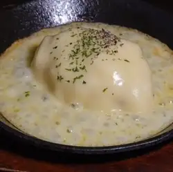 铁板明太子芝士土豆沙拉