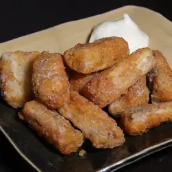 炸牛蒡炒辣椒