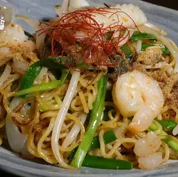 美味爆炸！海鲜盐焗面