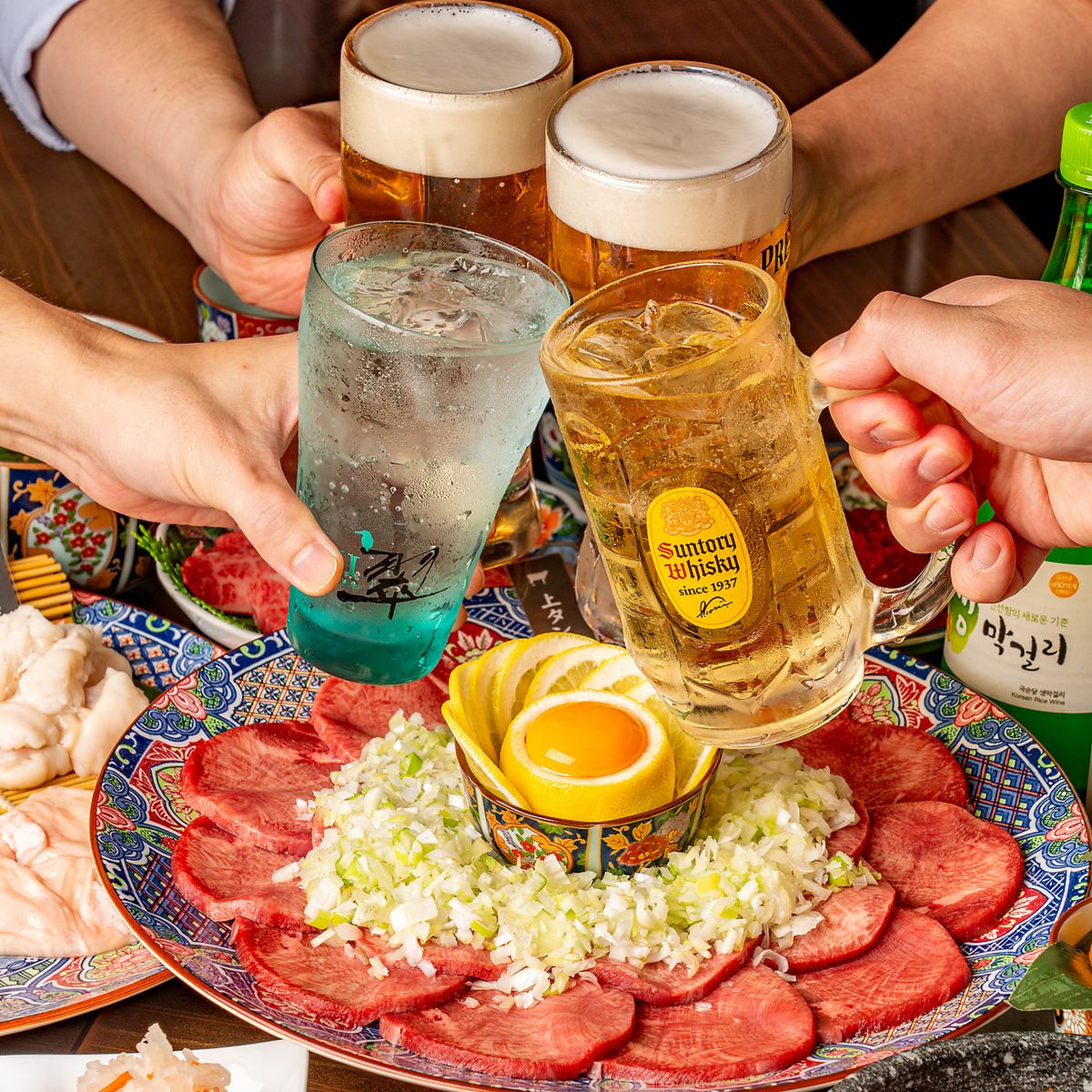 コースじゃなくても飲み放題OK！ドリンクの種類も豊富♪1430円★