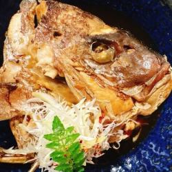 魚かまあら炊き