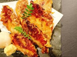 Eel tempura