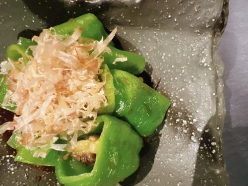 万願寺ししとう出汁ポン酢