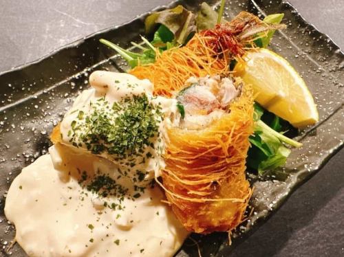 とろ鰯梅しそフライ