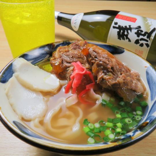 Representative of Okinawa soba! Rich horse soup… ♪ [Sokisoba]