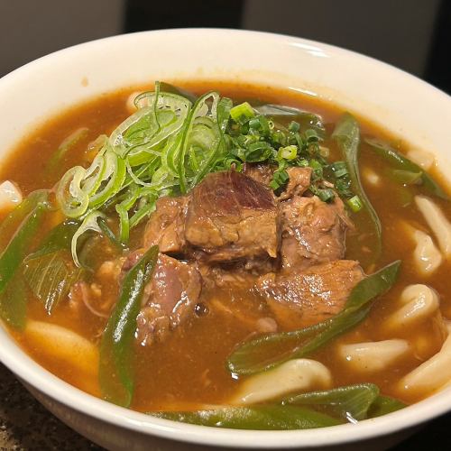 [Hot] Beef tongue curry udon