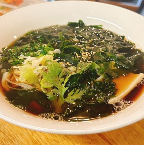 [Warm]/[Cold] Wakame udon