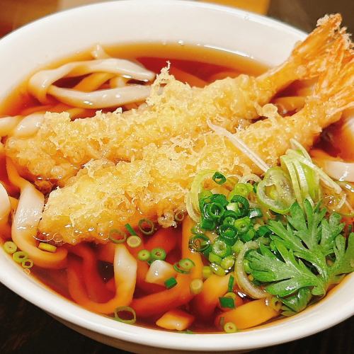 Enjoy our carefully selected homemade udon noodles!
