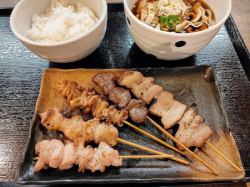 焼き鳥定食